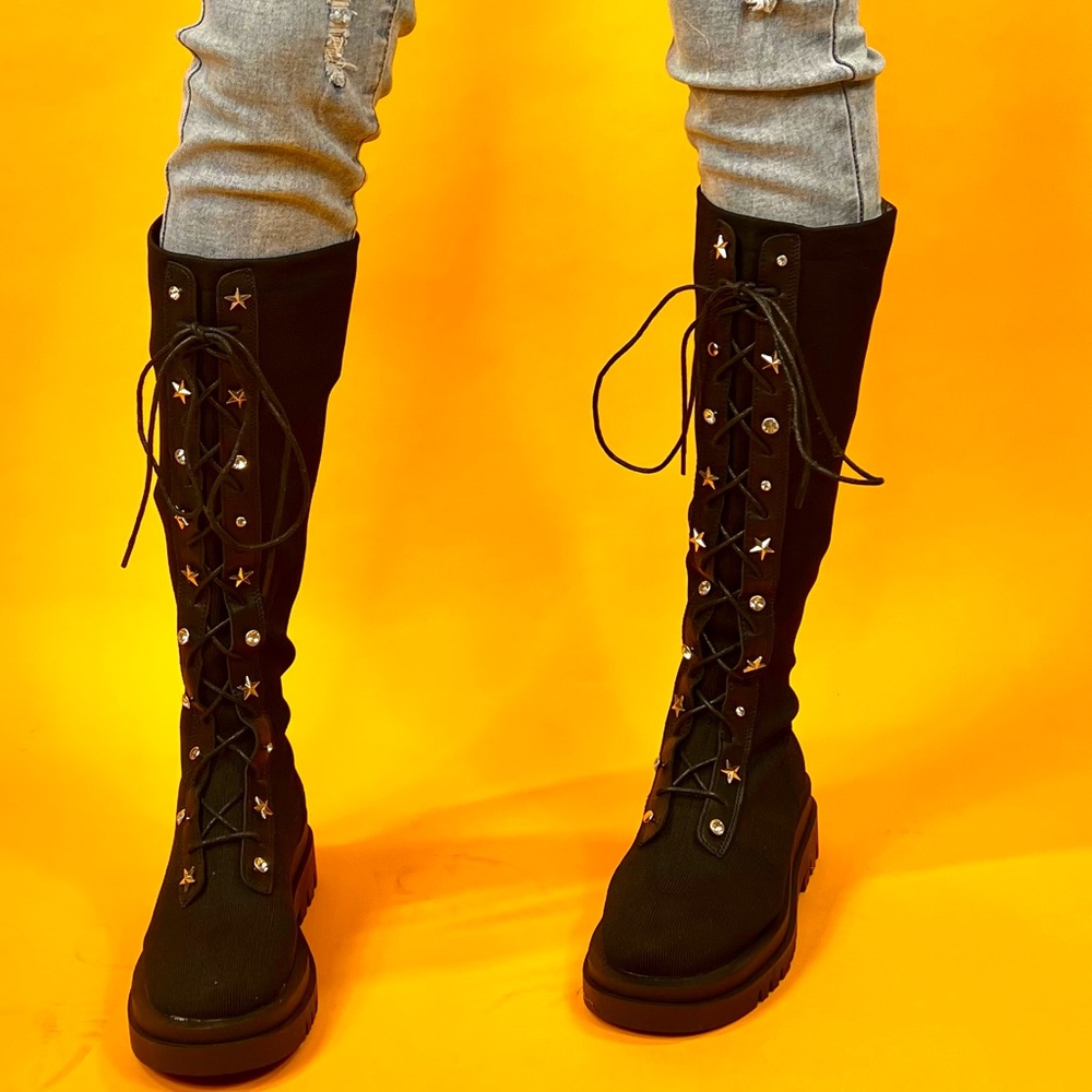Knee high boots